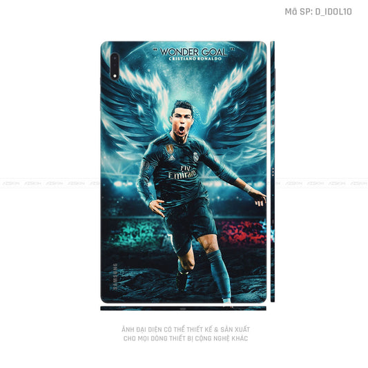 Dán Skin Galaxy Tab S8 Series Hình Ronaldo | D_IDOL10