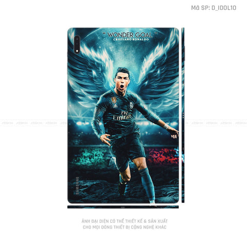 Dán Skin Galaxy Tab S8 Series Hình Ronaldo | D_IDOL10