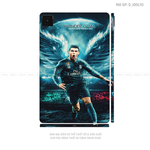 Dán Skin Máy Tính Bảng Xiaomi Mipad Hình Ronaldo | D_IDOL10
