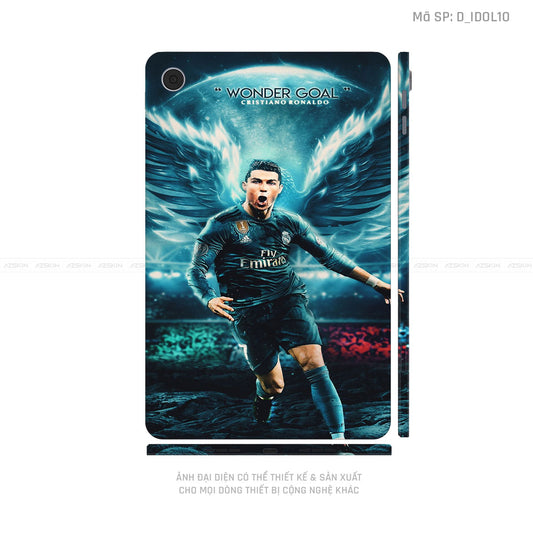 Dán Skin Máy Tính Bảng Oppo Pad Series Hình Ronaldo | D_IDOL10