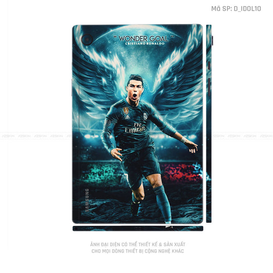 Dán Skin Galaxy Tab A Series Hình Ronaldo | D_IDOL10