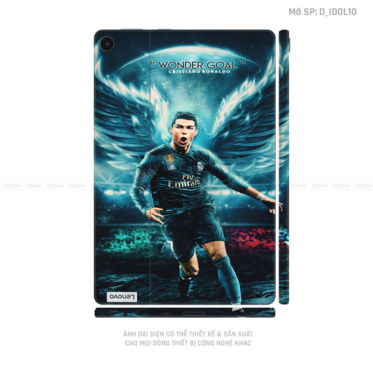 Dán Skin Máy Tính Bảng Lenovo Pad Series Hình Ronaldo | D_IDOL10