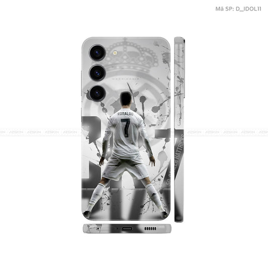 Dán Skin Galaxy S23 Series Hình Ronaldo | D_IDOL11