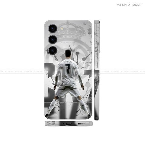 Dán Skin Galaxy S23 Series Hình Ronaldo | D_IDOL11
