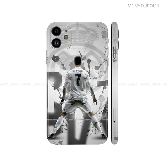 Dán Skin IPhone 11 Series Hình Ronaldo | D_IDOL11