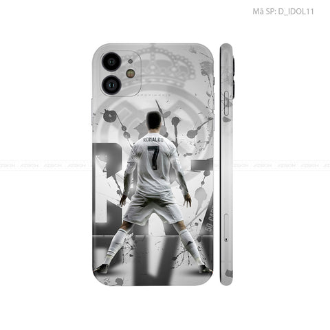 Dán Skin IPhone 11 Series Hình Ronaldo | D_IDOL11