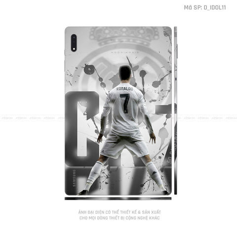 Dán Skin Galaxy Tab S8 Series Hình Ronaldo | D_IDOL11