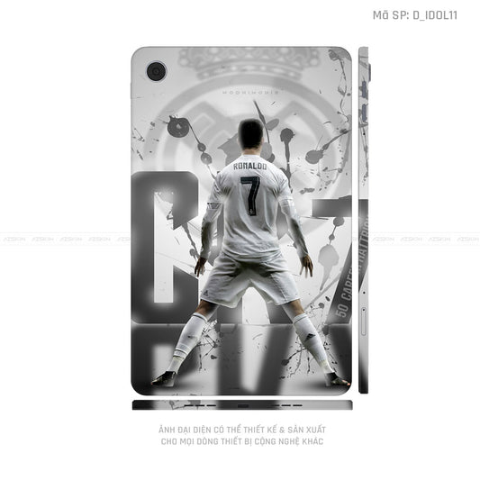 Dán Skin Máy Tính Bảng Oppo Pad Series Hình Ronaldo | D_IDOL11