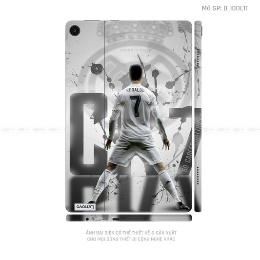 Dán Skin Máy Tính Bảng Lenovo Pad Series Hình Ronaldo | D_IDOL11
