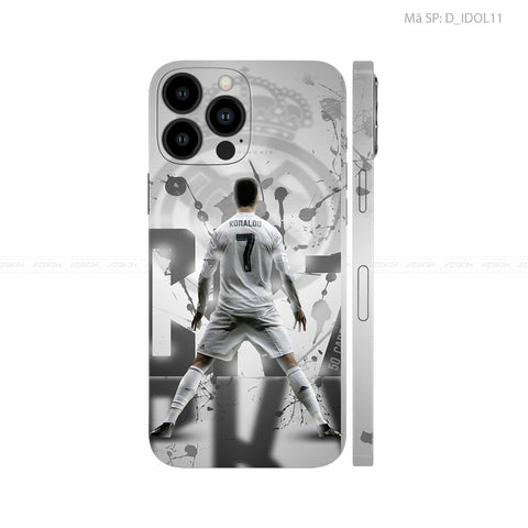 Dán Skin IPhone 13 Series Hình Ronaldo | D_IDOL11