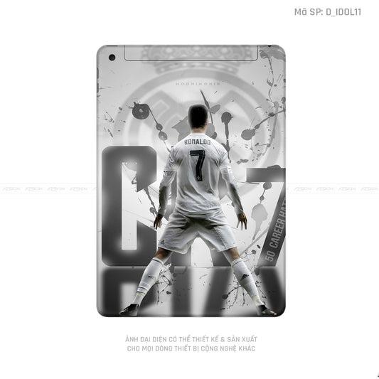 Dán Skin IPad Gen Hình Ronaldo (CR7) | D_IDOL11