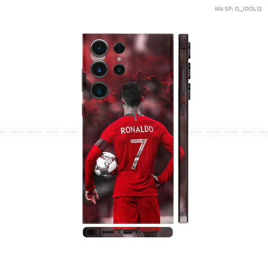 Dán Skin Galaxy S23 Series Hình Ronaldo | D_IDOL12