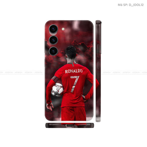 Dán Skin Galaxy S23 Series Hình Ronaldo | D_IDOL12