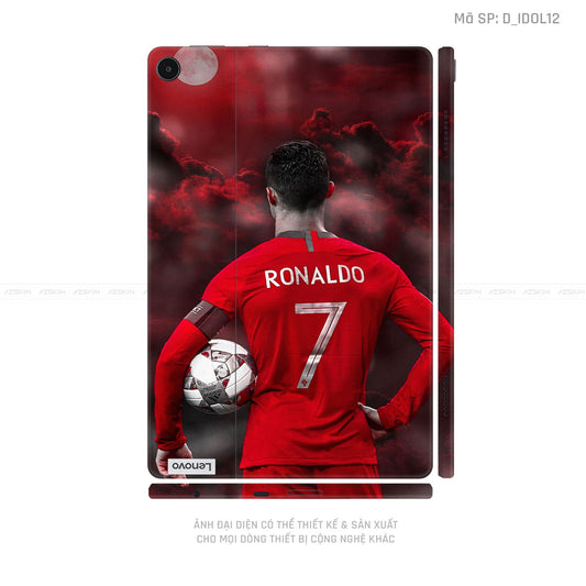 Dán Skin Máy Tính Bảng Lenovo Pad Series Hình Ronaldo | D_IDOL12