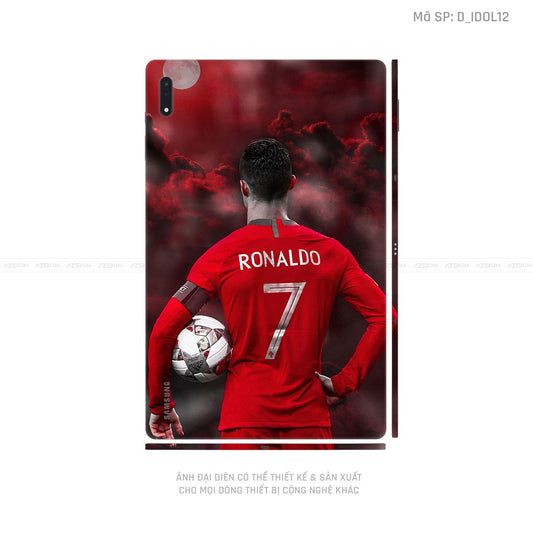 Dán Skin Galaxy Tab S8 Series Hình Ronaldo | D_IDOL12
