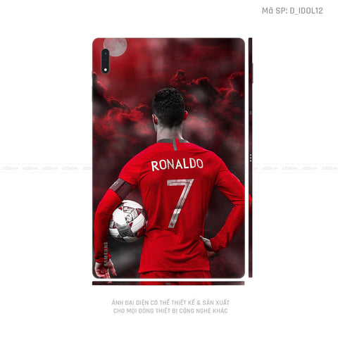 Dán Skin Galaxy Tab S8 Series Hình Ronaldo | D_IDOL12