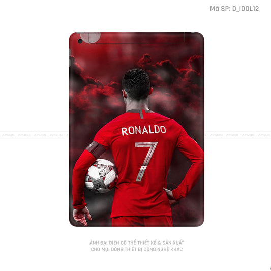 Dán Skin IPad Gen Hình Ronaldo (CR7) | D_IDOL12