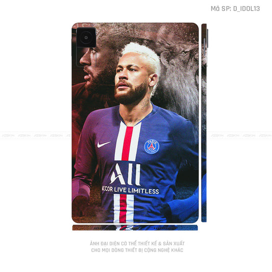 Dán Skin Máy Tính Bảng Xiaomi Mipad Hình Neymar | D_IDOL13