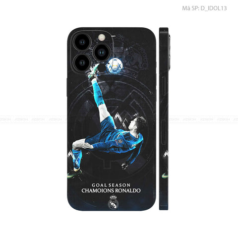 Dán Skin IPhone 13 Series Hình Ronaldo | D_IDOL13
