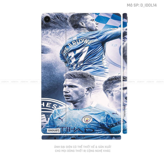 Dán Skin Máy Tính Bảng Lenovo Pad Series Hình Kevin De Bruyne | D_IDOL14