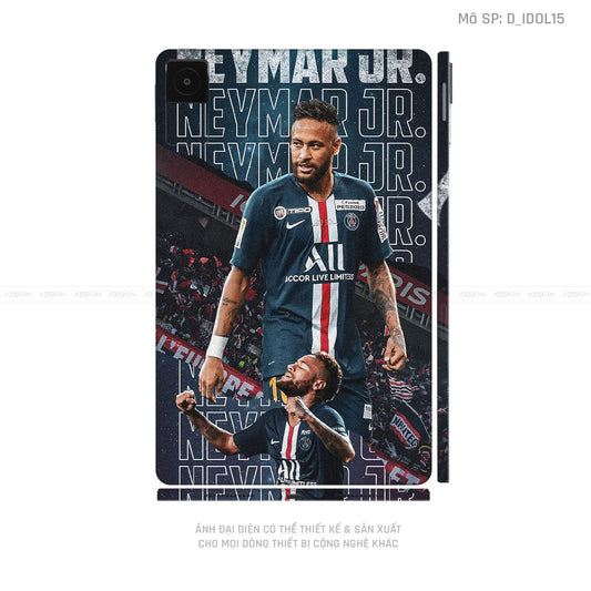 Dán Skin Máy Tính Bảng Xiaomi Mipad Hình Neymar | D_IDOL15