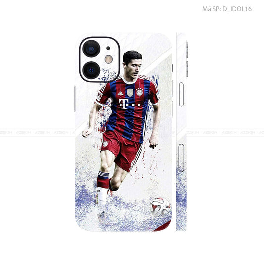 Dán Skin IPhone 12 Series Hình Robert Lewandowski | D_IDOL16
