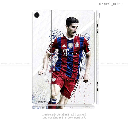 Dán Skin Máy Tính Bảng Lenovo Pad Series Hình Lewandowski | D_IDOL16
