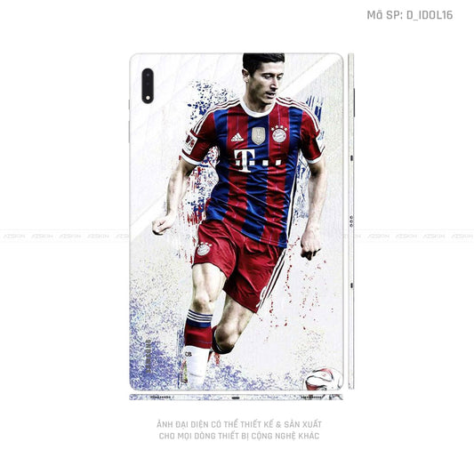Dán Skin Galaxy Tab S8 Series Hình Robert Lewandowski | D_IDOL16