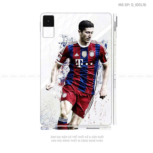 Dán Skin Máy Tính Bảng Xiaomi Mipad Hình Lewandowski | D_IDOL16