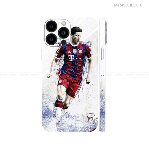 Dán Skin IPhone 12 Series Hình Robert Lewandowski | D_IDOL16