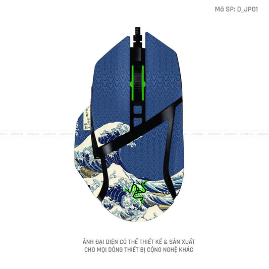 Skin Dán Chuột Razer Hình Japan | D_JP01