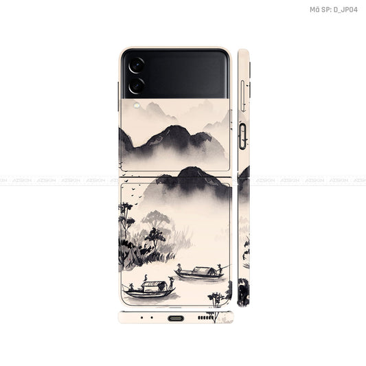 Dán Skin Galaxy Zflip3 Hình Japan | D_JP04