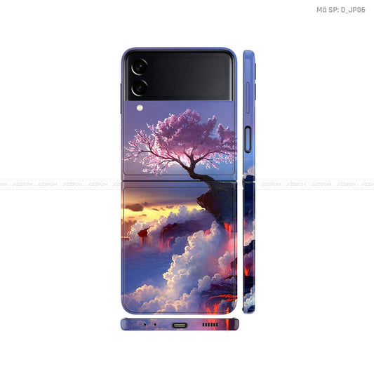 Dán Skin Galaxy Zflip3 Hình Japan | D_JP06