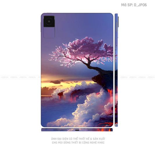 Dán Skin Máy Tính Bảng Xiaomi Mipad Hình Japan | D_JP06