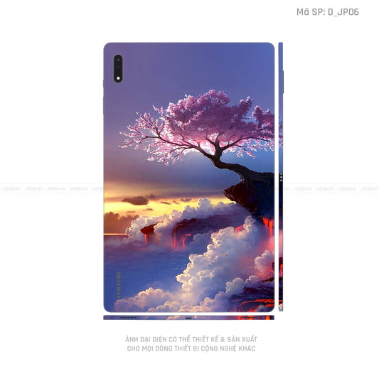 Dán Skin Galaxy Tab S8 Series Hình Japan | D_JP06