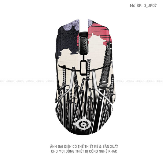 Skin Dán Chuột Steelseries Hình Nhật Bản | D_JP07