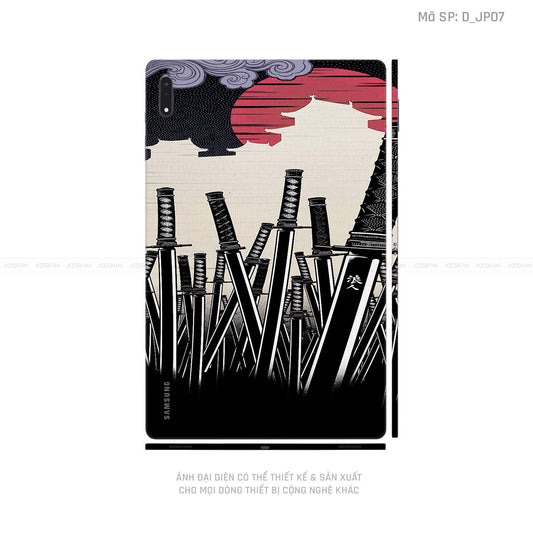 Dán Skin Galaxy Tab S8 Series Hình Japan | D_JP07