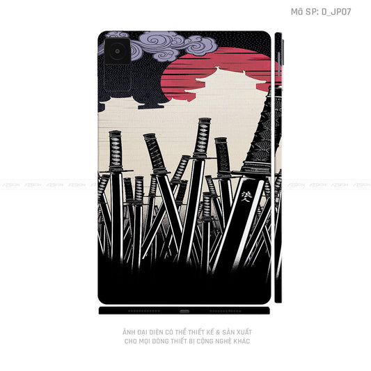 Dán Skin Máy Tính Bảng Xiaomi Mipad Hình Japan | D_JP07