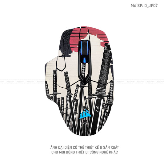 Skin Dán Chuột Corsair Hình Nhật Bản | D_JP07