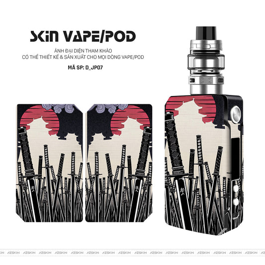 Dán Skin Vape Hình Japan | D_JP07