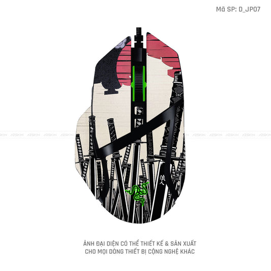 Skin Dán Chuột Razer Hình Japan | D_JP07