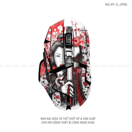Skin Dán Chuột Logitech Hình Japan | D_JP08