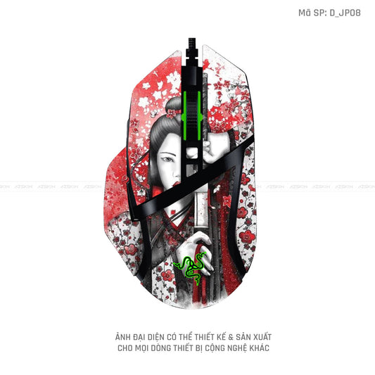 Skin Dán Chuột Razer Hình Japan | D_JP08