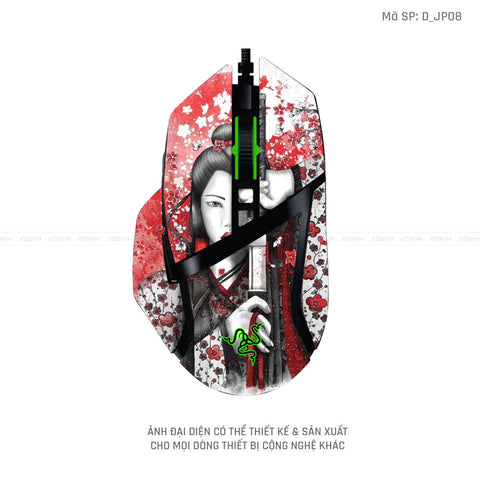 Skin Dán Chuột Razer Hình Japan | D_JP08