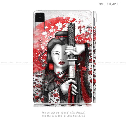 Dán Skin Máy Tính Bảng Xiaomi Mipad Hình Japan | D_JP08