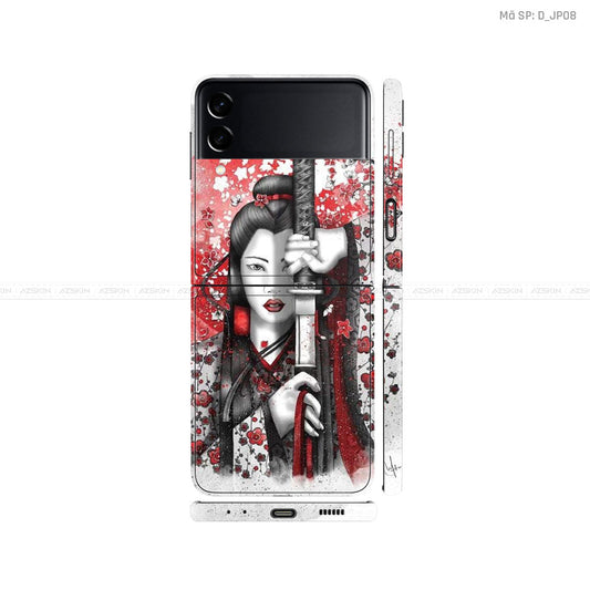 Dán Skin Galaxy Zflip4 Hình Japan | D_JP08