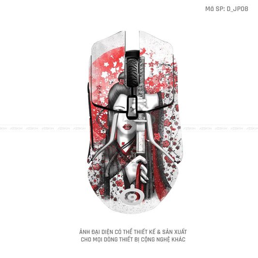 Skin Dán Chuột Steelseries Hình Nhật Bản | D_JP08