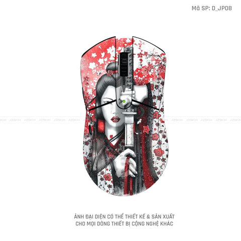 Skin Dán Chuột Dareu Hình Japan | D_JP08