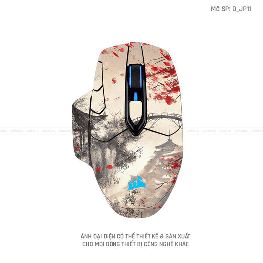 Skin Dán Chuột Corsair Hình Nhật Bản | D_JP11
