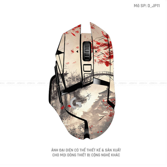 Skin Dán Chuột Logitech Hình Japan | D_JP11